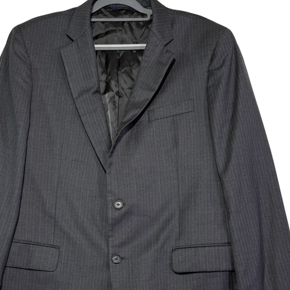 Brooks Brothers Other - Brooks Brothers 1818 Madison Gray Wool Blazer Jacket Mens‎ 44L Made in Italy